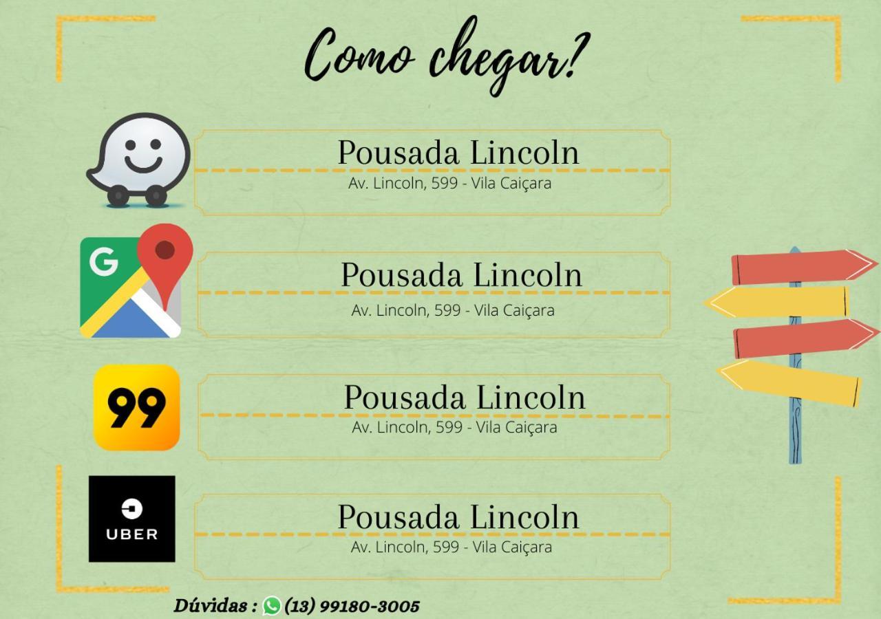 Pousada&Hostel Lincoln Praia Grande Extérieur photo